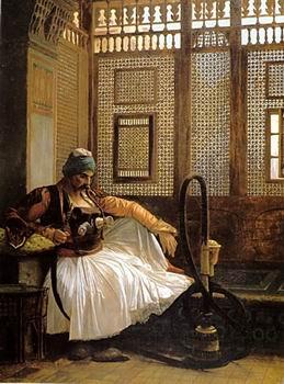 unknow artist Arab or Arabic people and life. Orientalism oil paintings  463